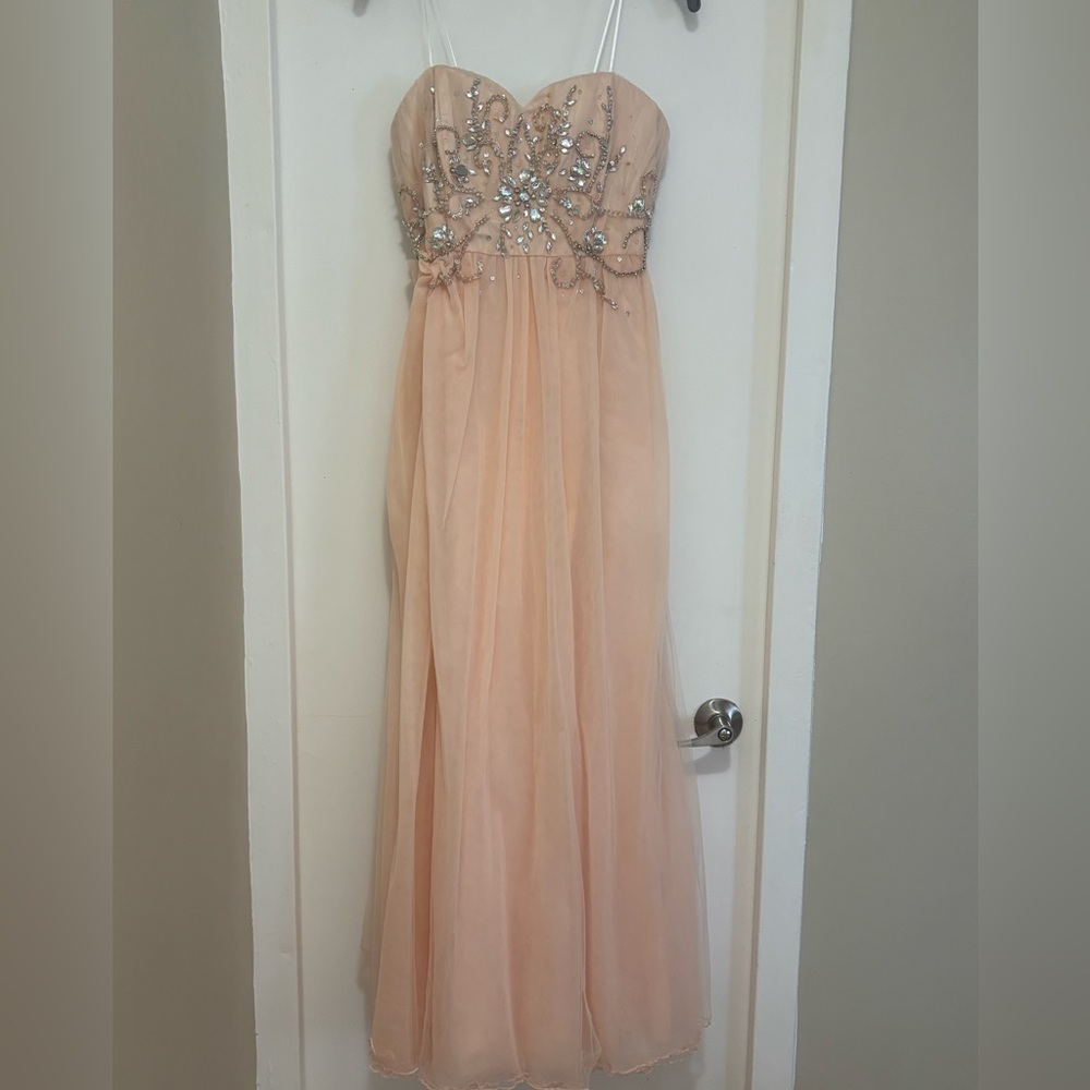 Narianna Soft Peach Dress
